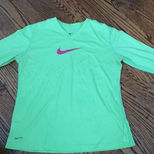 Nike long sleeve athletic top